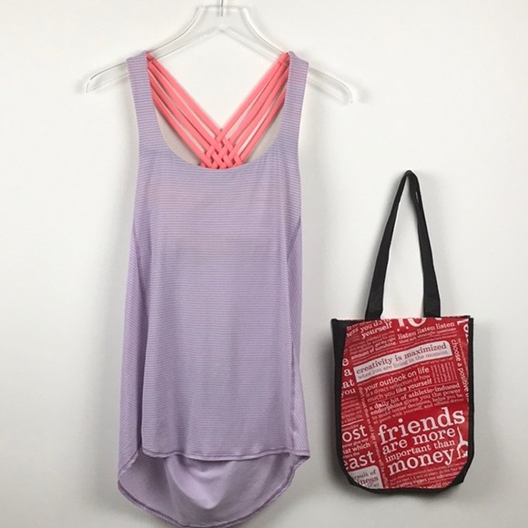 lululemon athletica Tops - Lululemon “Wild” Lilac Tank Top